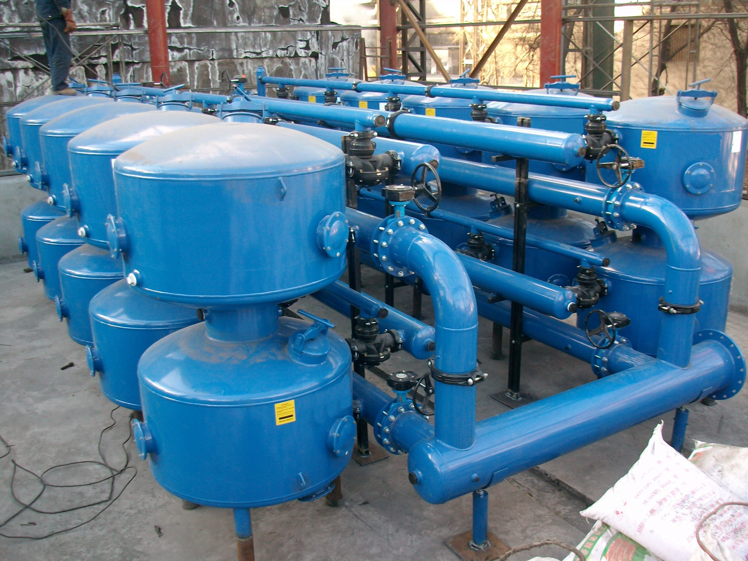 砂石過濾設(shè)備、灌溉、水肥一體化水處理設(shè)備、全自動反沖洗砂石過濾器