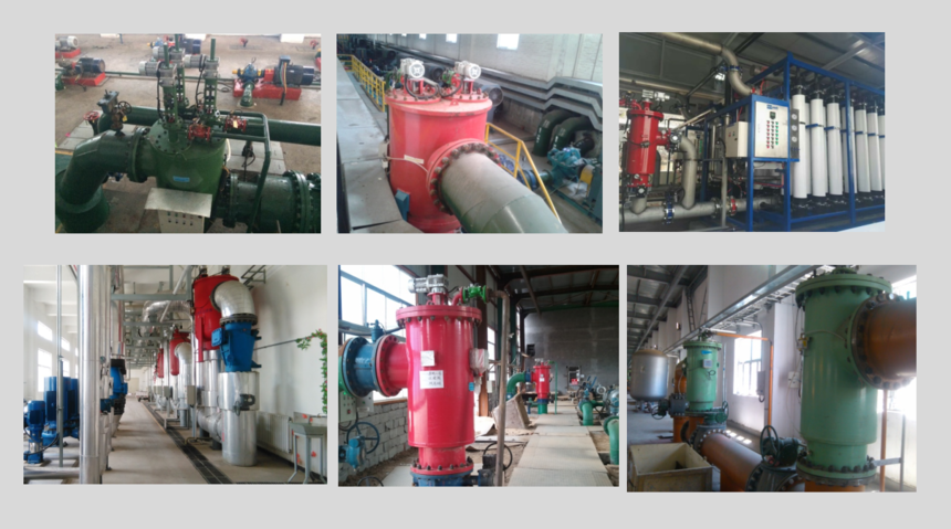 A600型刷式自清洗過濾器應用安裝現(xiàn)場