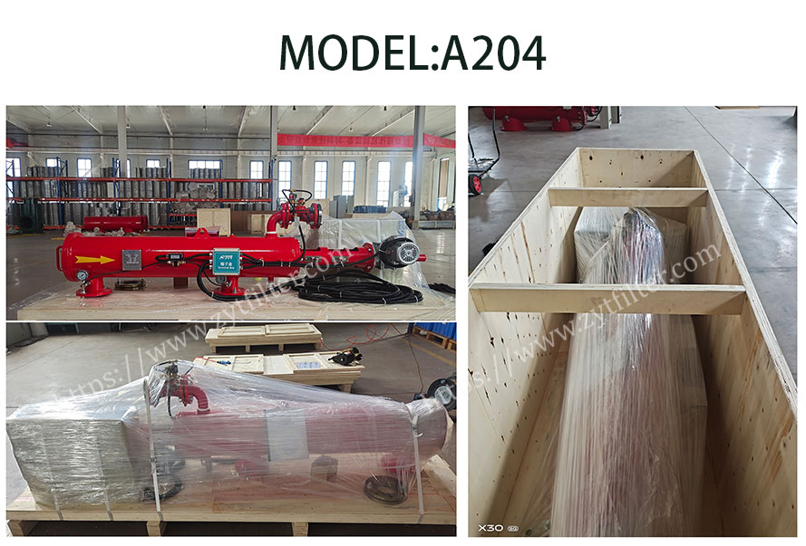 自清洗過濾器設(shè)備打包發(fā)貨運輸