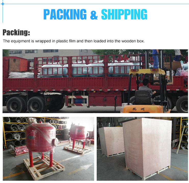 砂濾器設(shè)備發(fā)貨現(xiàn)場(chǎng)