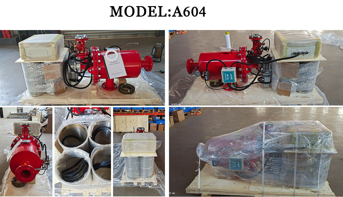 北京中遠(yuǎn)通自清洗刷式過濾器發(fā)貨現(xiàn)場(chǎng)