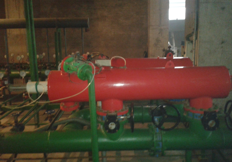 　反沖洗過濾器設(shè)備應(yīng)用現(xiàn)場