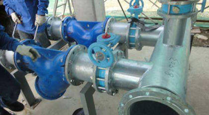 Y型管道過濾器應(yīng)用安裝現(xiàn)場