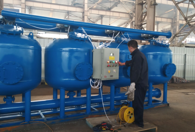 工業(yè)淺層砂過濾器應(yīng)用現(xiàn)場(chǎng) 工業(yè)淺層砂過濾器應(yīng)用現(xiàn)場(chǎng)