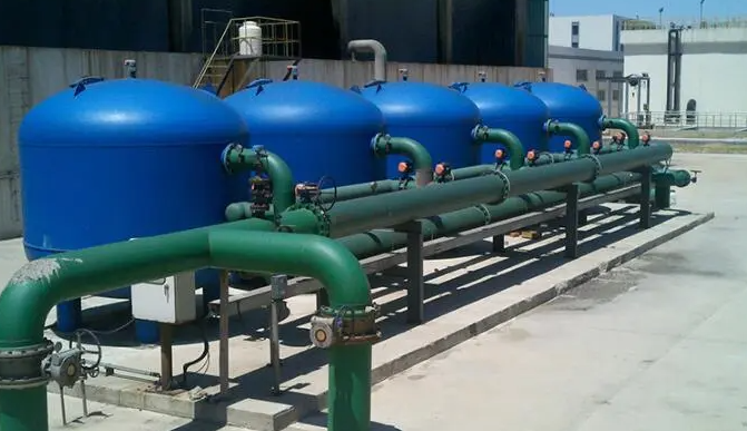 淺層砂過濾器應用現(xiàn)場