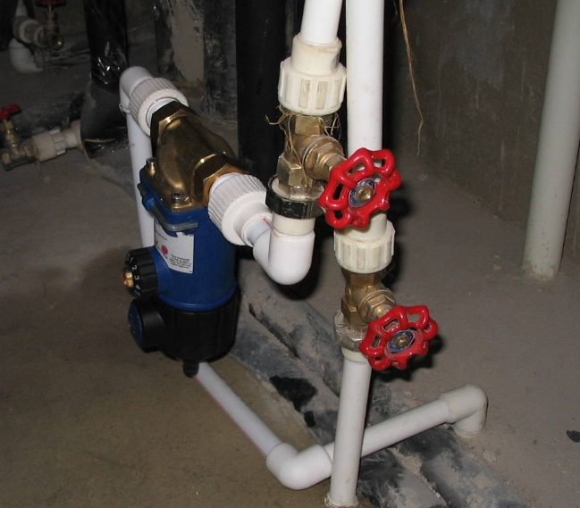 管道過濾器安裝應(yīng)用