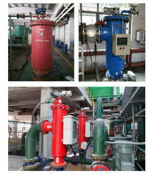 立式全自動(dòng)自清洗過濾器應(yīng)用安裝現(xiàn)場(chǎng)