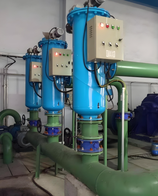 電動(dòng)刷式自清洗過濾器應(yīng)用現(xiàn)場(chǎng)