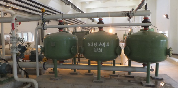 工業(yè)淺層砂過濾器應(yīng)用現(xiàn)場(chǎng)