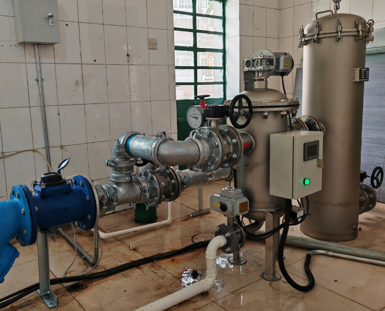 吸吮式自清洗過濾器應用現(xiàn)場 吸吮式自清洗過濾器應用現(xiàn)場