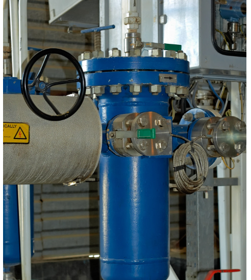 藍式管道過濾器應用現(xiàn)場