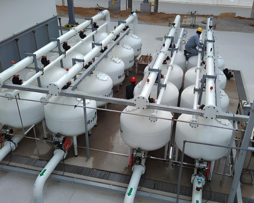 砂濾器設(shè)備應(yīng)用現(xiàn)場 砂濾器設(shè)備應(yīng)用現(xiàn)場