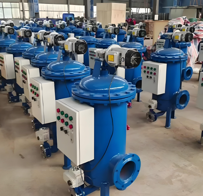 立式自清洗過濾器應用現(xiàn)場