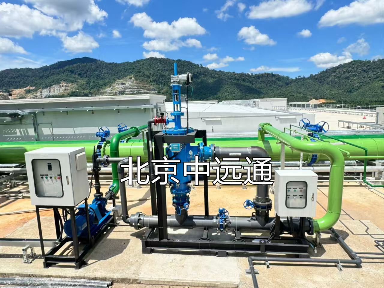 北京中遠(yuǎn)通自清洗過濾器設(shè)備應(yīng)用現(xiàn)場